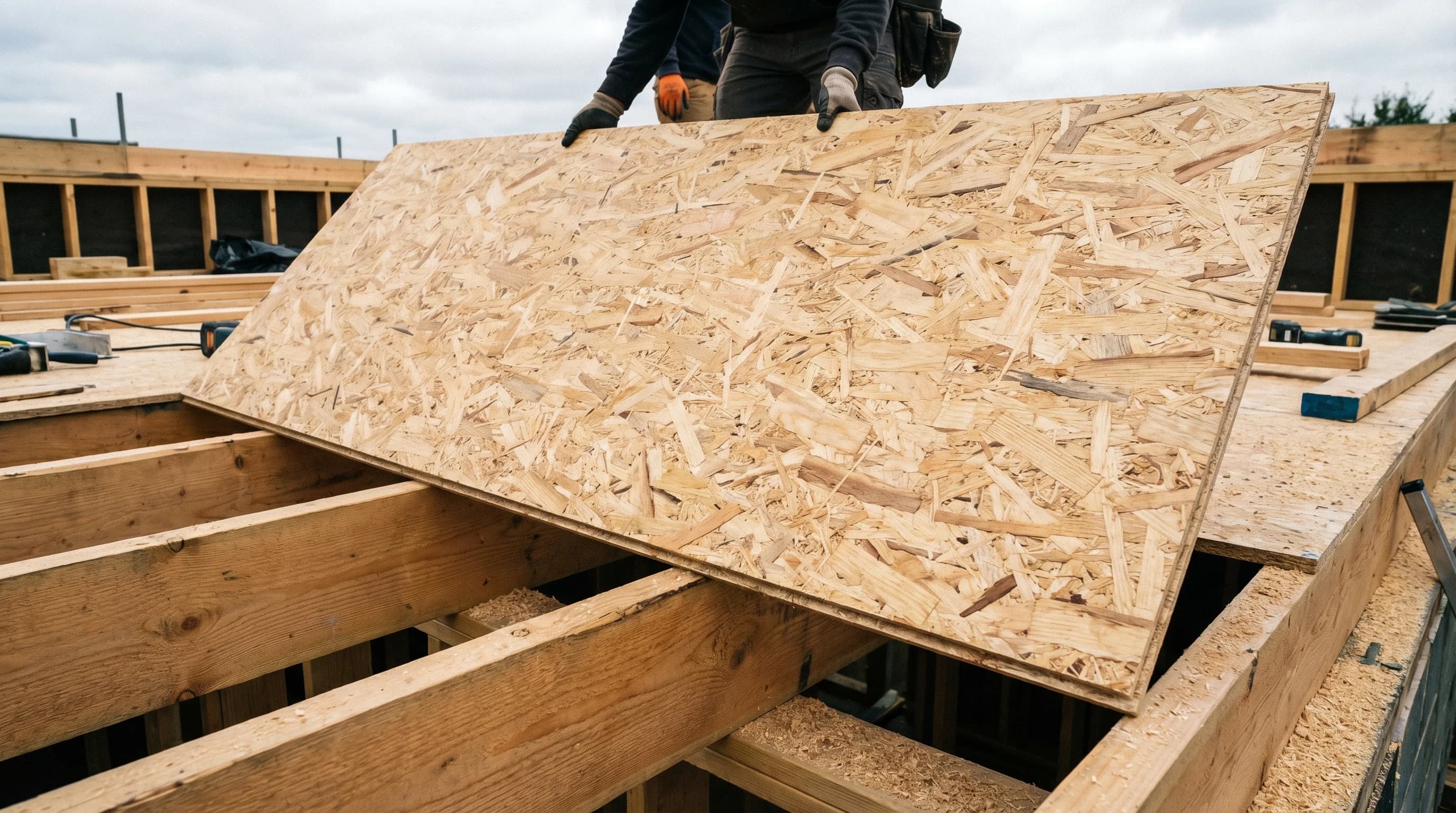 OSB (Oriented Strand Board): The UK Builder's Guide to Grades, Uses, and Common Mistakes