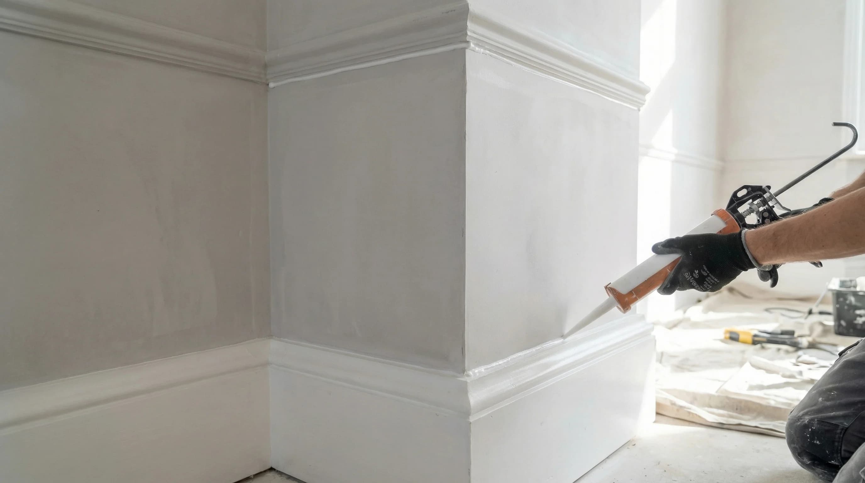 Decorator's Caulk: What to Buy, How to Apply It, and Why Paint Cracks Over It