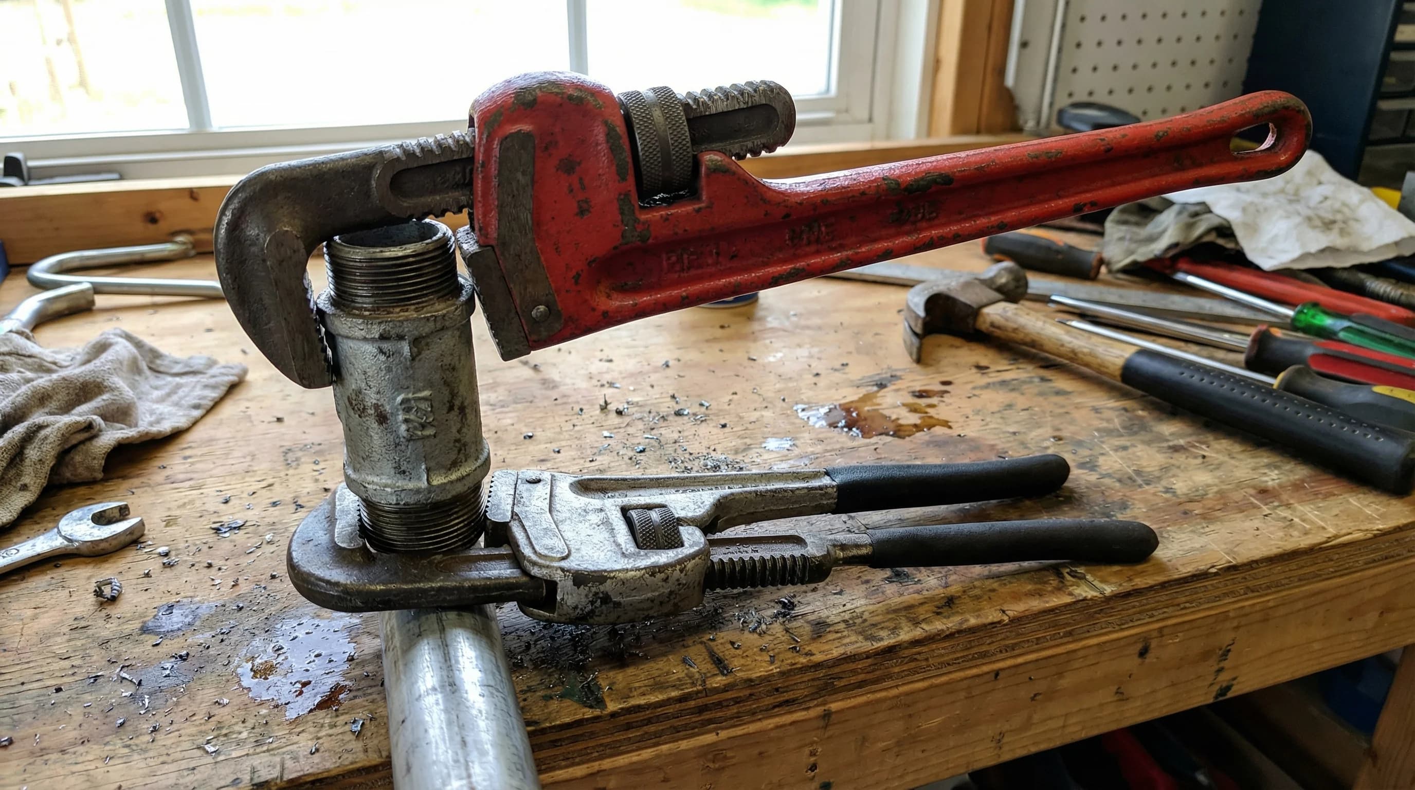 Pipe Wrenches (Stillsons): How They Work and Which Size to Buy